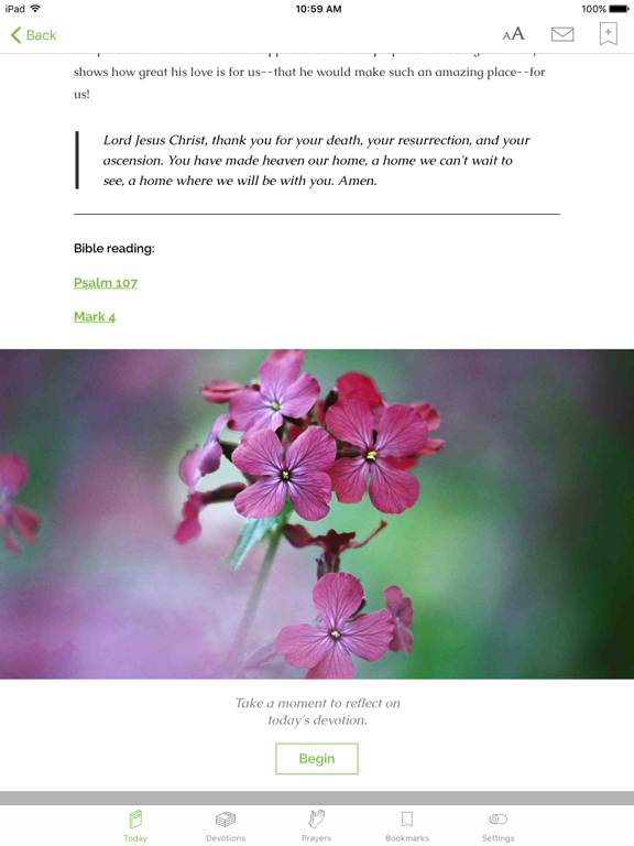 Screenshot #6 pour Meditations Daily Devotional