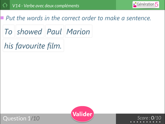 Screenshot #6 pour Mémo anglais B1-B2