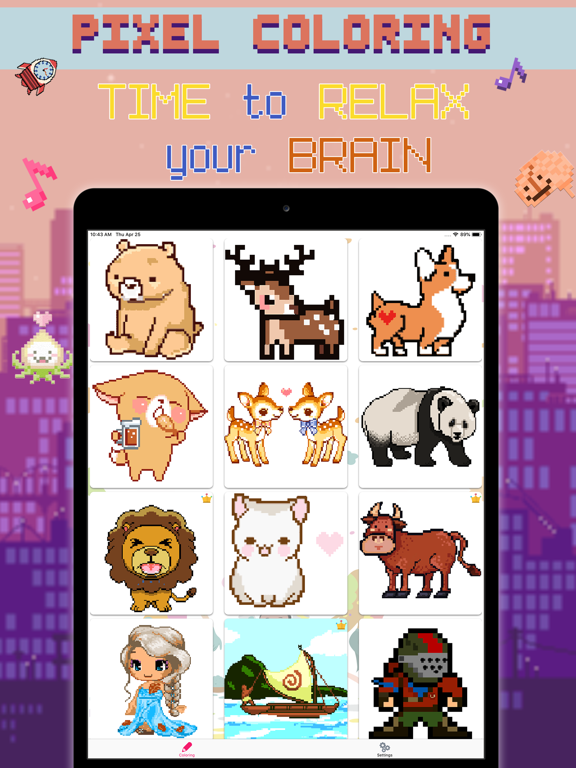 Screenshot #5 pour Number Paint Art Pixel Color