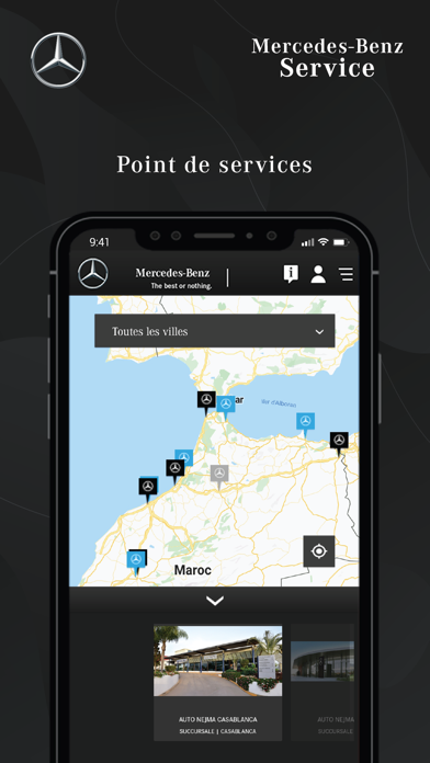 Mercedes-Benz Service Maroc Screenshot