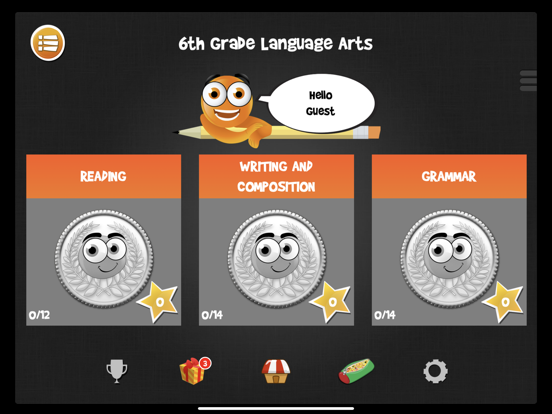 Screenshot #4 pour iTooch 6th Grade Language Arts