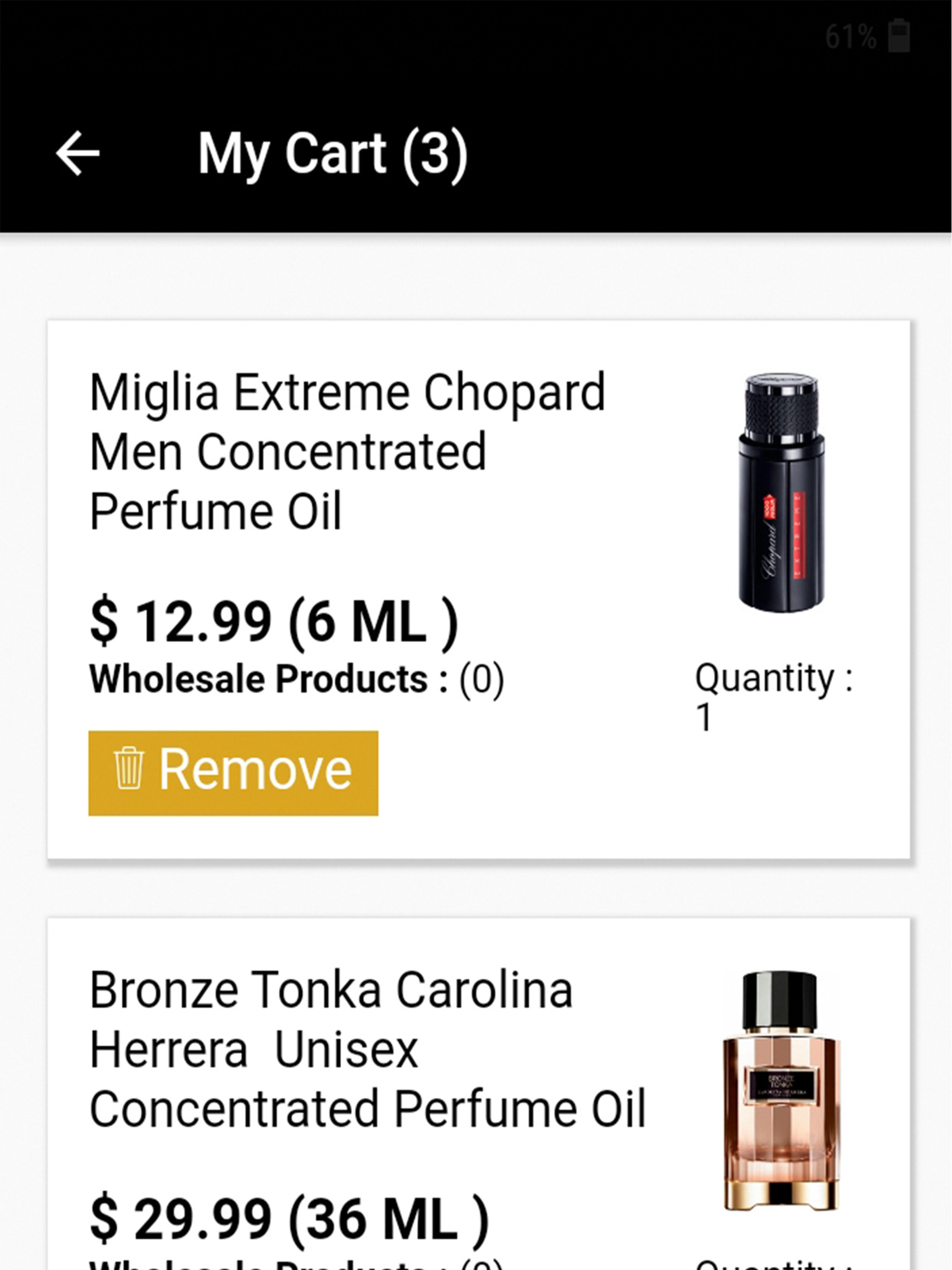 Niche Perfume Oils