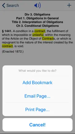 CA Civil Code 2026 iPhone image 4