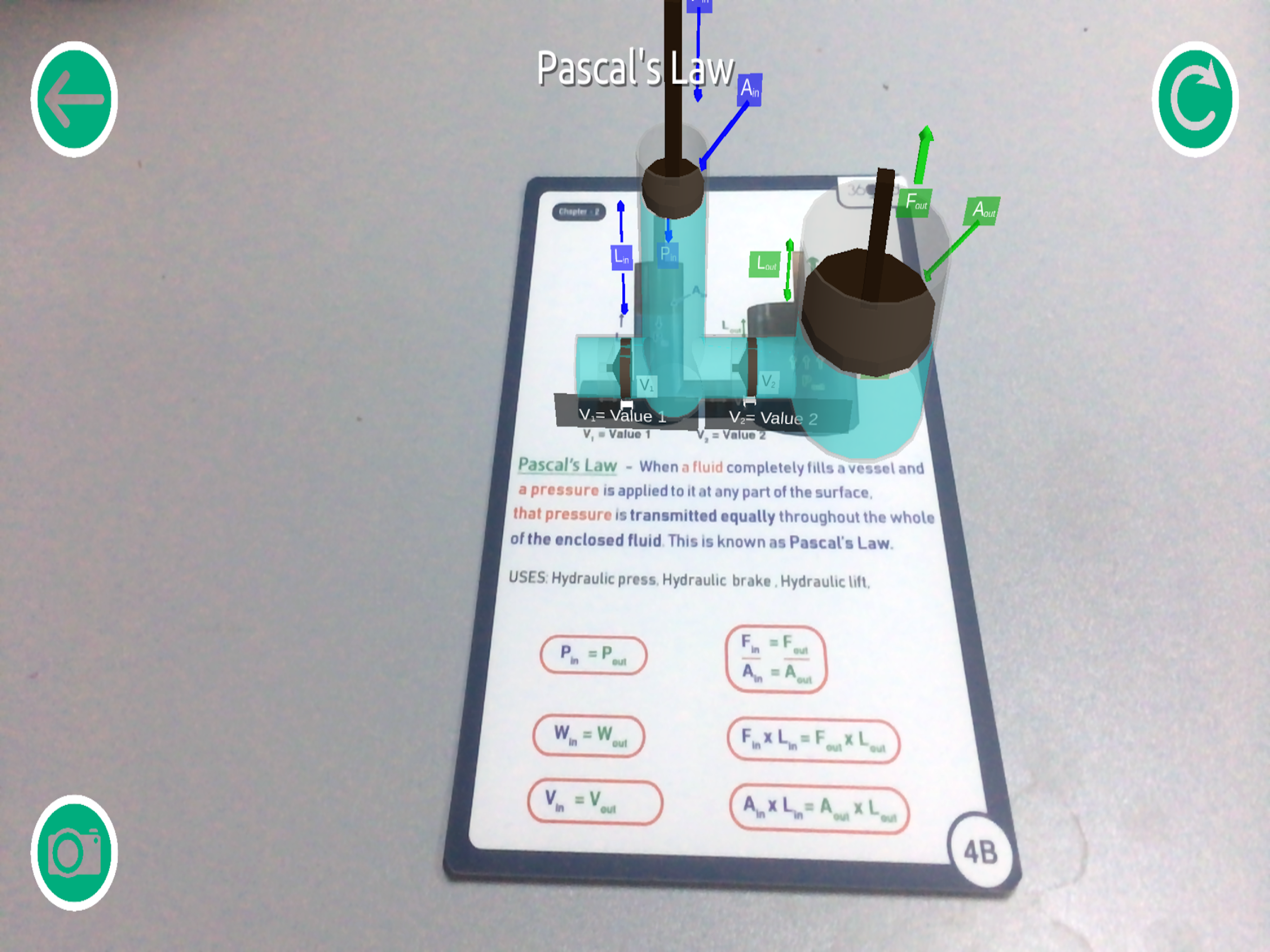 Dat Thin Pone Physics AR screenshot 9