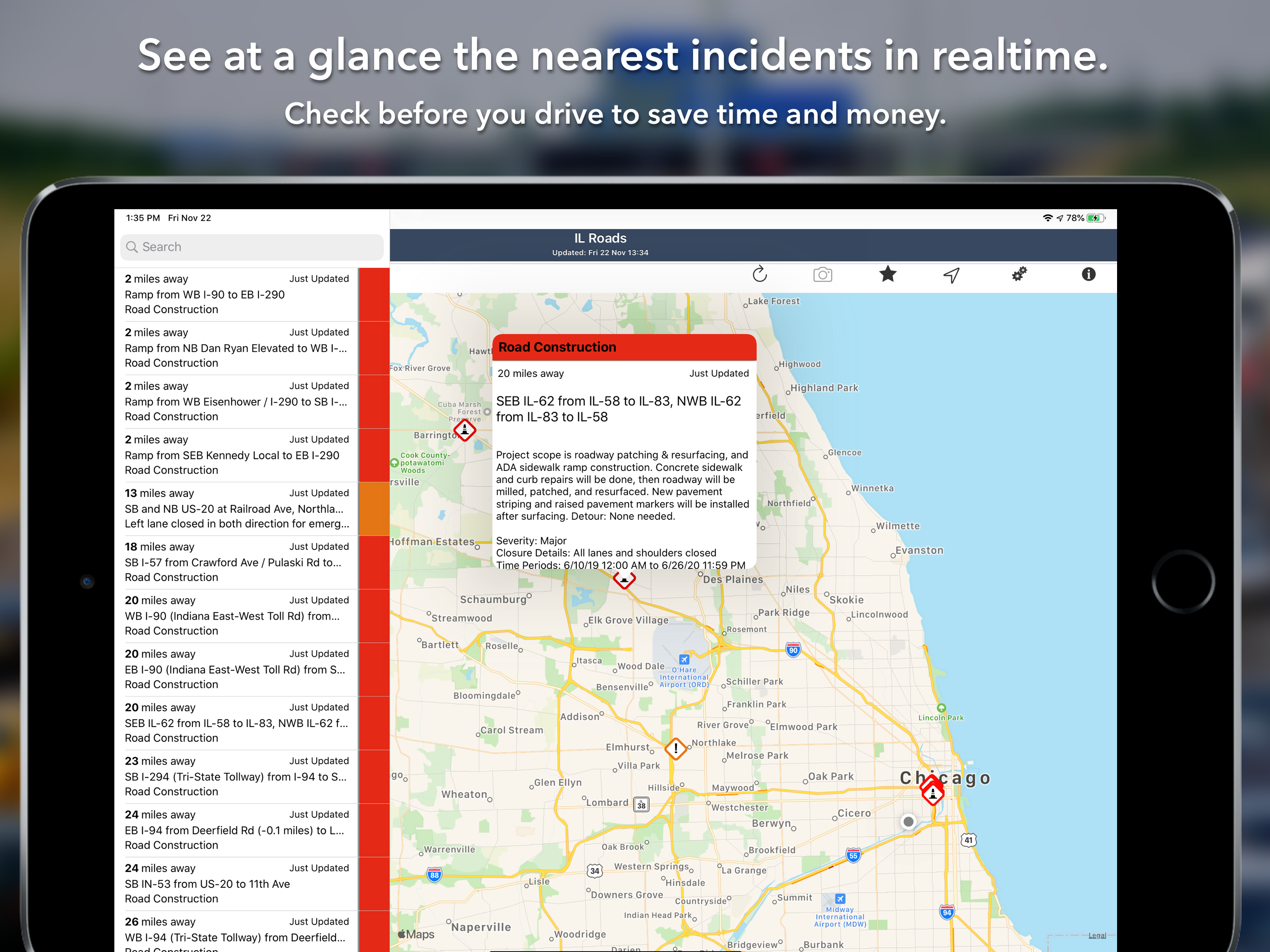 Illinois State Roads screenshot 10