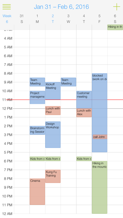 Appoint - smart calendar Screenshot