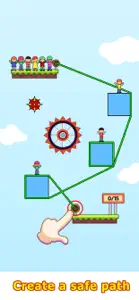 Rope Hero -Puzzle Physics Game screenshot #3 for iPhone