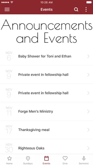 Dwelling Place App screenshot 3