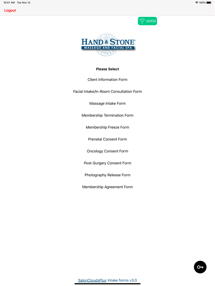 Hand and Stone Intake