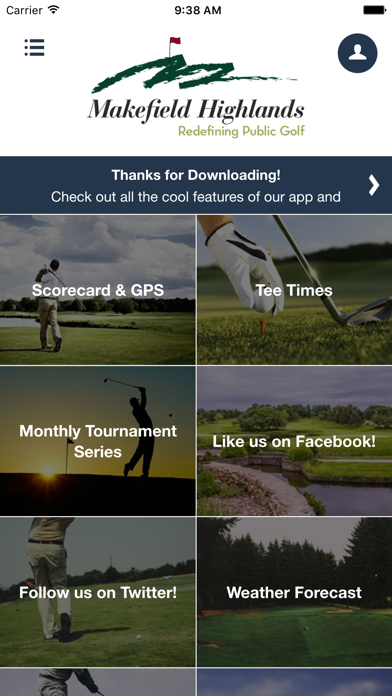 Makefield Highlands Golf Club Screenshot