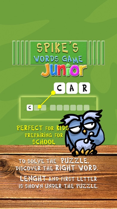 Spike's Word Game Junior Screenshots