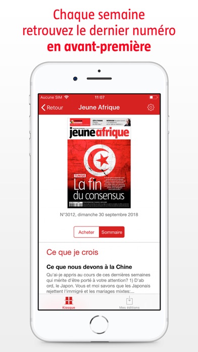 Jeune Afrique - Le Magazine Screenshot