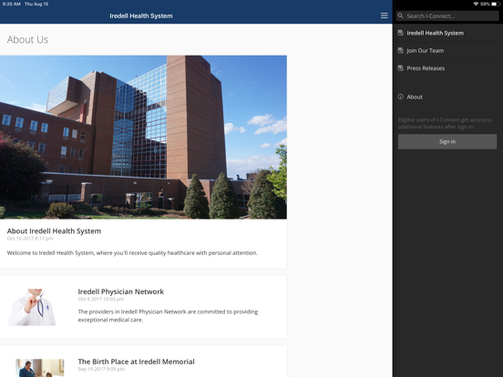 Screenshot #5 pour I-Connect with Iredell Health