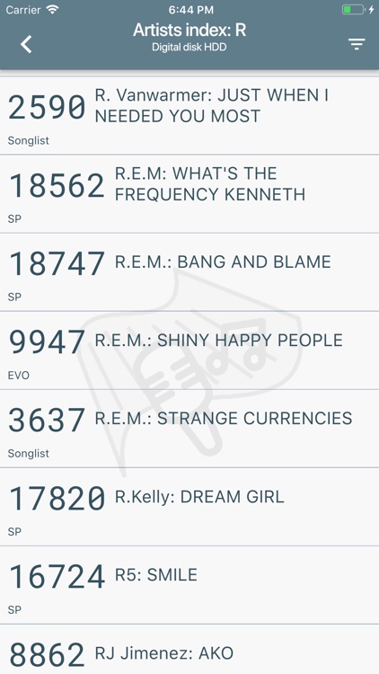 Karaoke Index screenshot-4