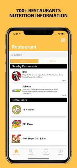 Game screenshot NutriSmart - Fast Food Tracker mod apk