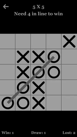 Tic Tac Toe MultiLevel screenshot 1