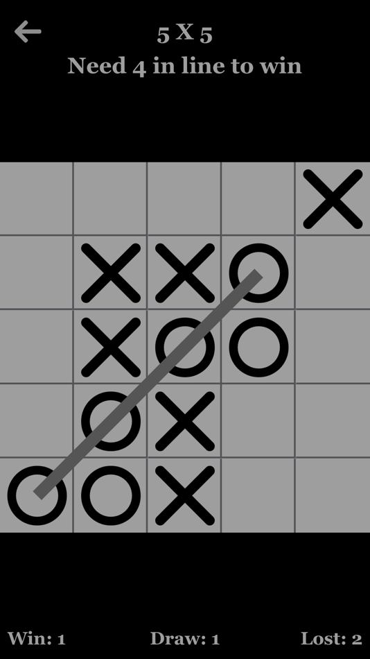 #1. Tic Tac Toe MultiLevel (iOS) Podle: Jogani Bhavesh Keshubhai