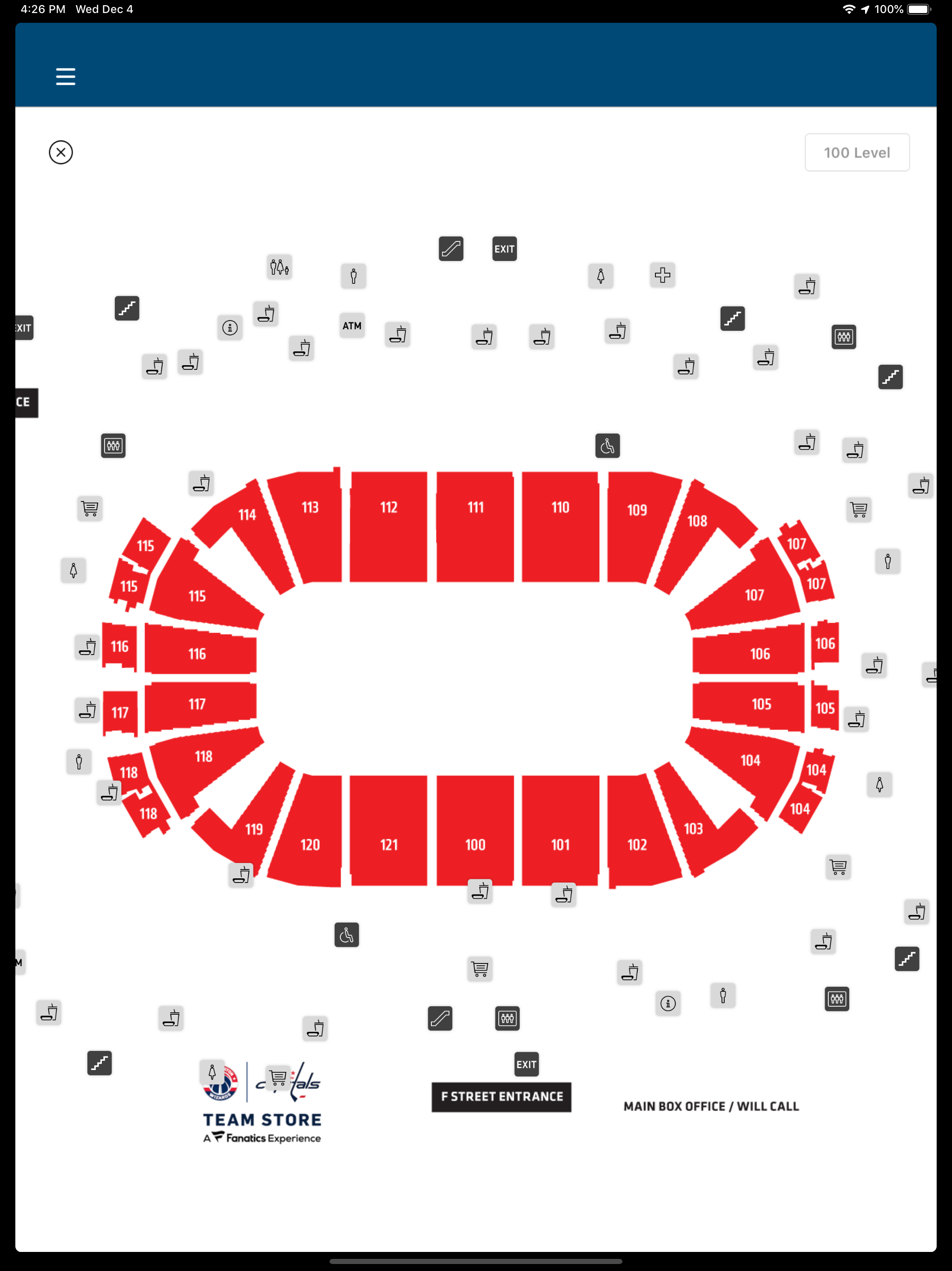 Capital One Arena Mobile