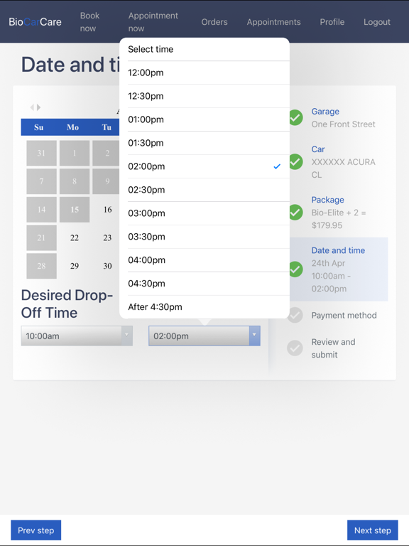 Bio Car Care iPad screenshot 4 - Business app
