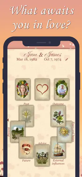 Game screenshot Tarot Lenormand Love mod apk