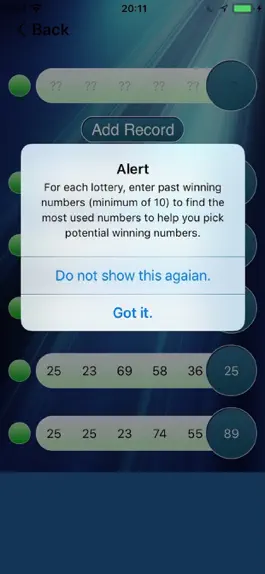 Game screenshot My Lottery App apk