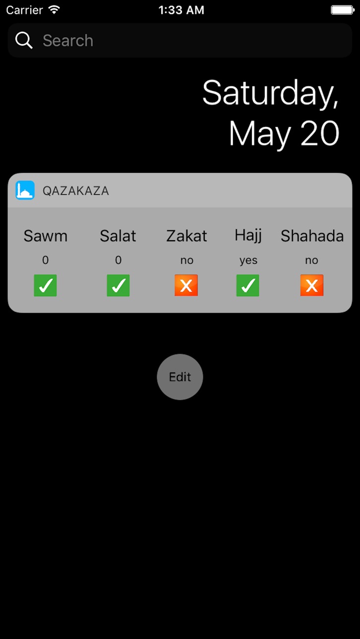iPhone screenshot