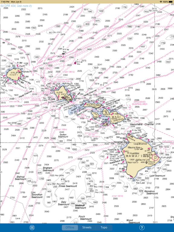 Screenshot #4 pour HAWAII ISLANDS – Marine Map