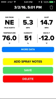 How to cancel & delete wind & weather meter for ag 2