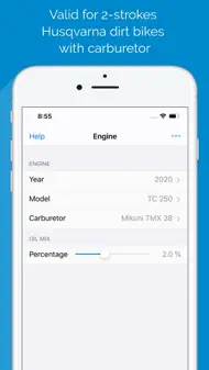 Jetting for Husqvarna 2T iphone bilder 2