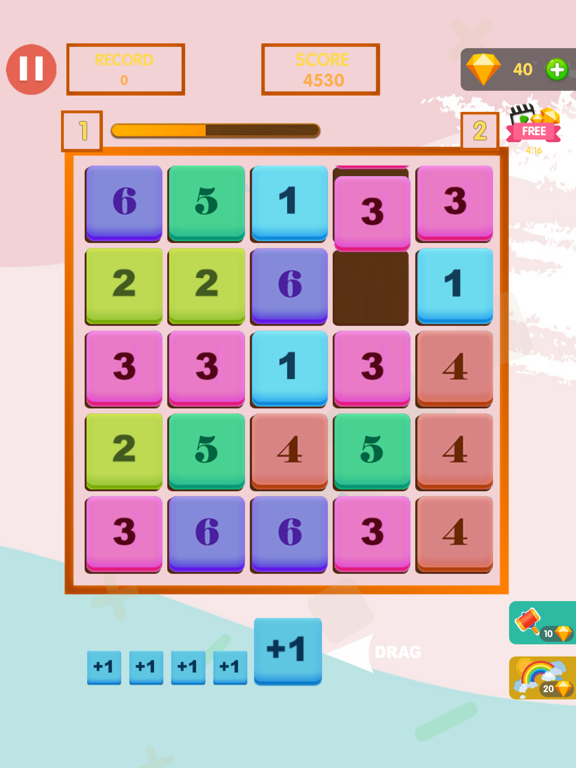 Screenshot #5 pour Amazing Merge Block Puzzle