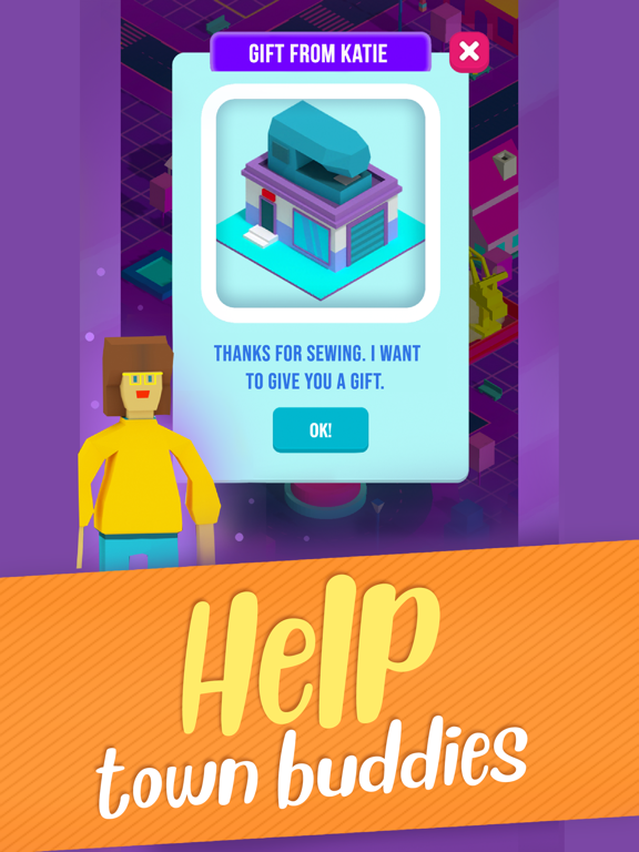 Screenshot #5 pour Retro Button Town