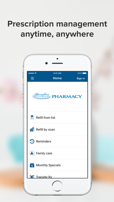 Henry Ford Rx Screenshot