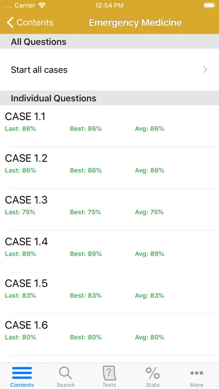 Family Med. Board Review 5/E screenshot 3 of 10