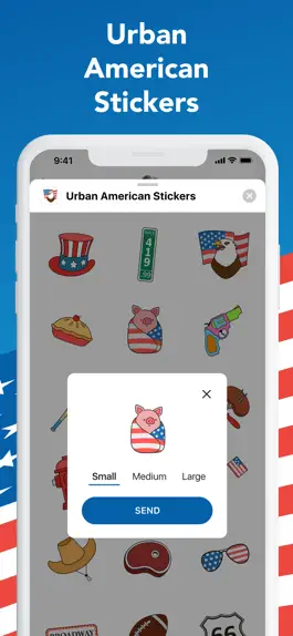 Game screenshot Typical American Stickers apk