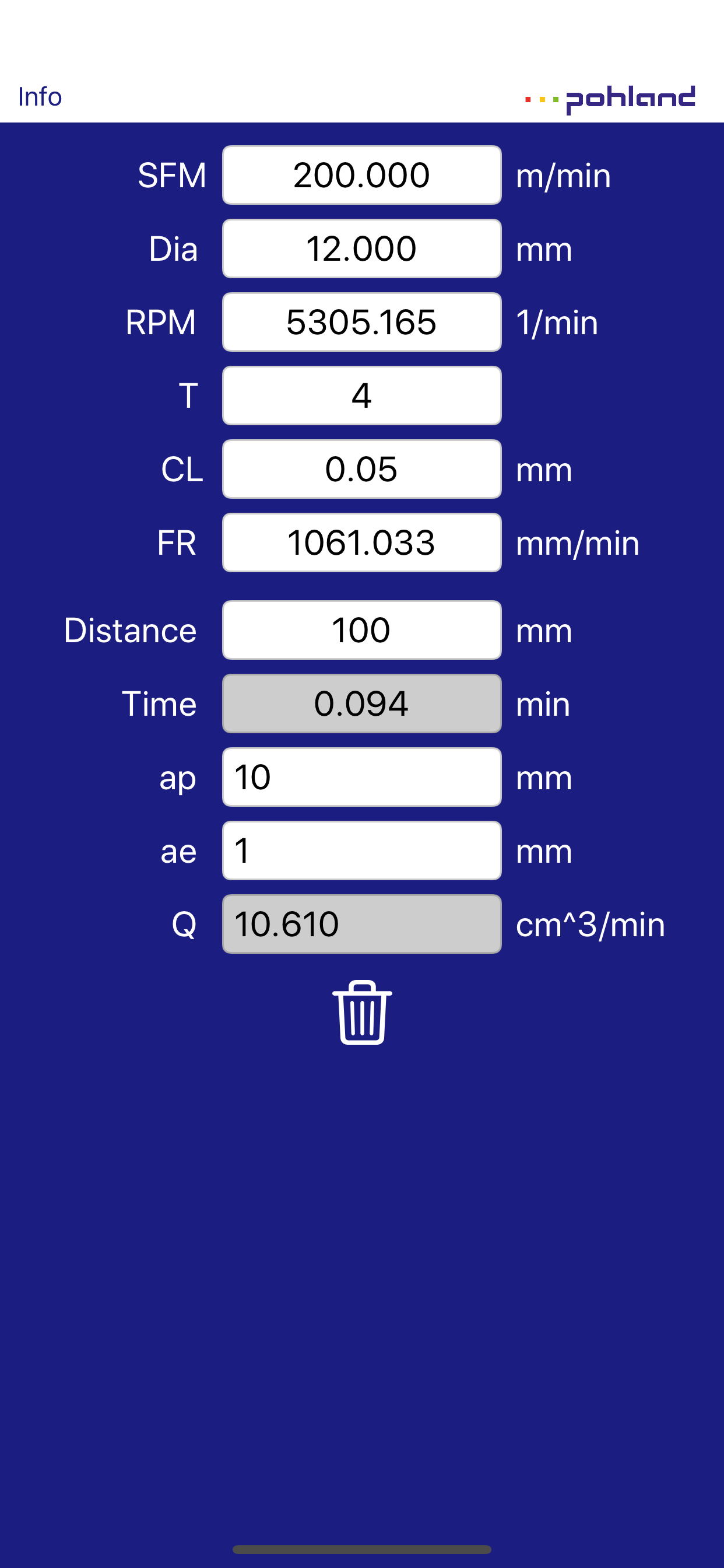 CuttingCalc screenshot 4