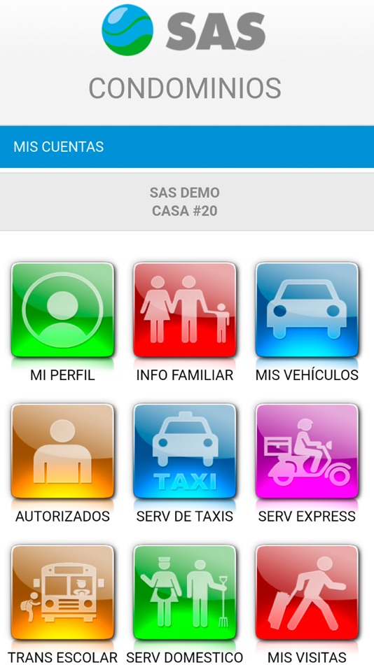 SAS Condominios (iOS) By: Roberto Arce Zuniga SAS Condominios (iOS) By: Roberto Arce Zuniga