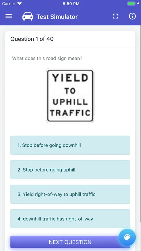 Idaho DMV Permit Test