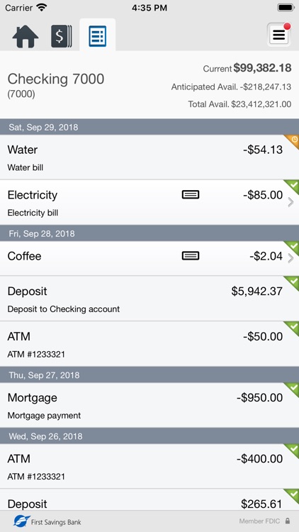 First Savings Business Mobile screenshot-4