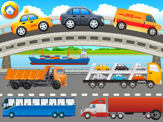 Car Game For Kids & Toddler iPad screenshot