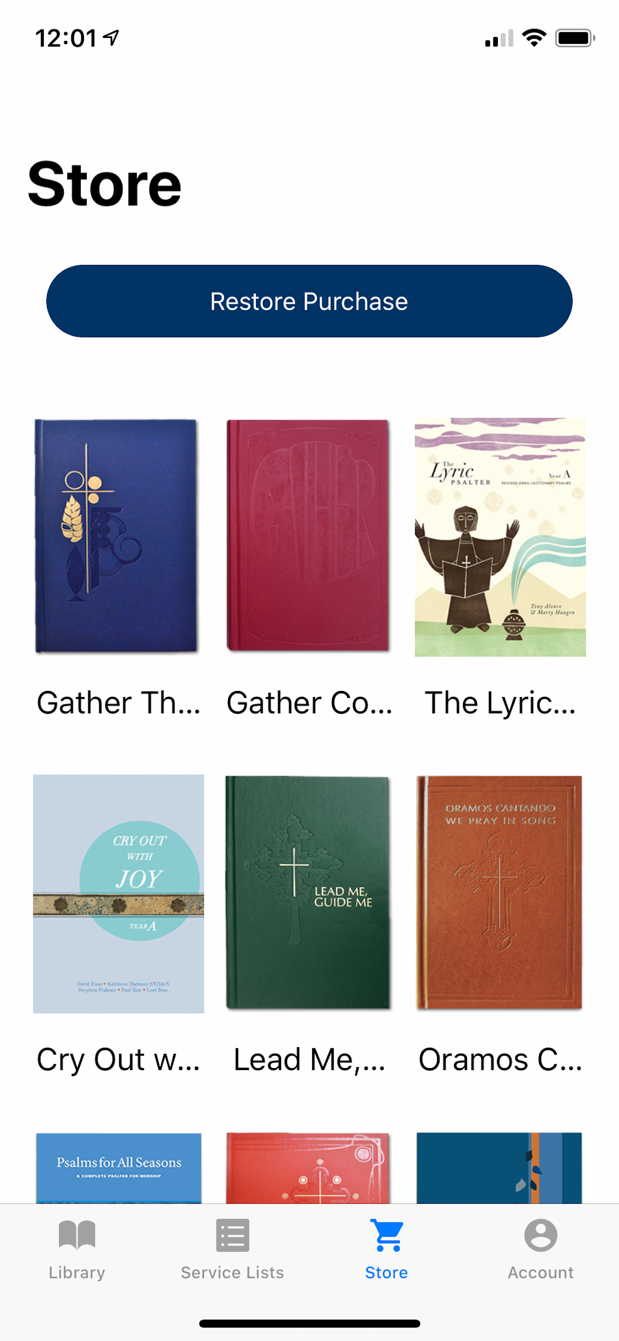 Hymnals