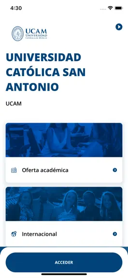 Game screenshot UCAM Univ. Católica de Murcia mod apk
