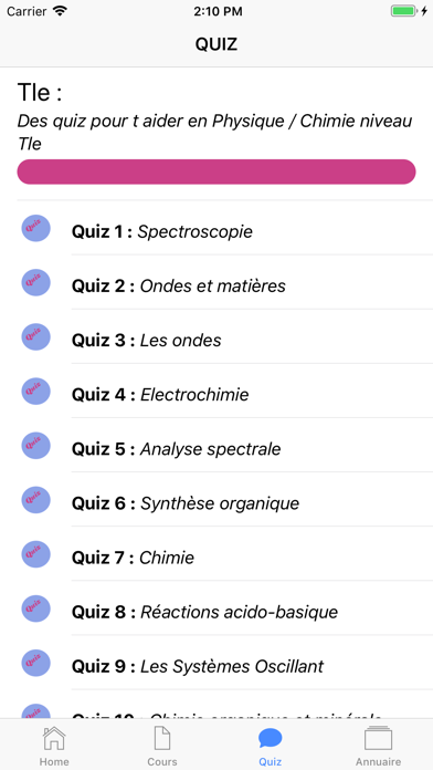 Cours de Physique screenshot 4