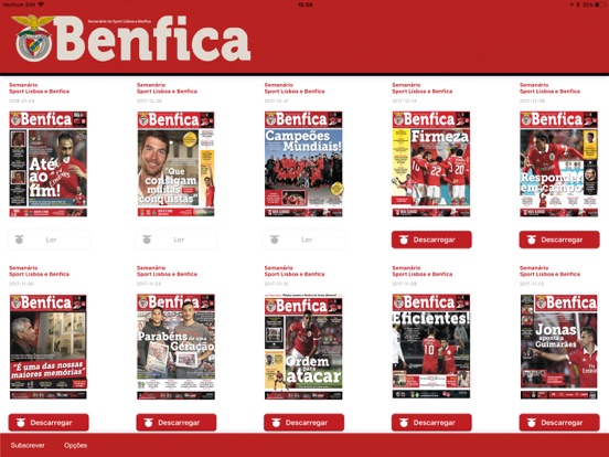 O BENFICA (Publicação Oficial) iPad app afbeelding 2