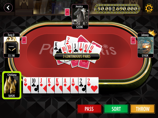 Screenshot #4 pour Poker Paris - danh bai offline