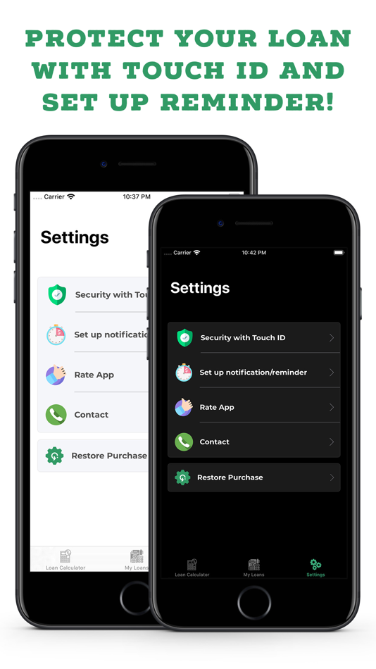 #6. Loan Calculator and Manager (iOS) 由: Nikola Veljic