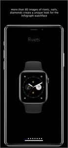 Rivets - rugged watch faces screenshot #2 for iPhone