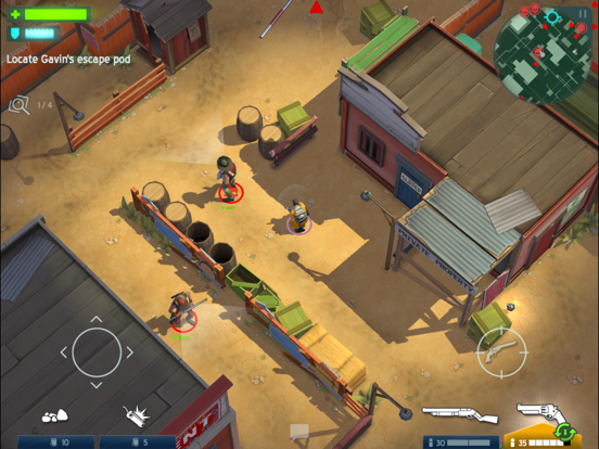 Space Marshals iPad app afbeelding 2