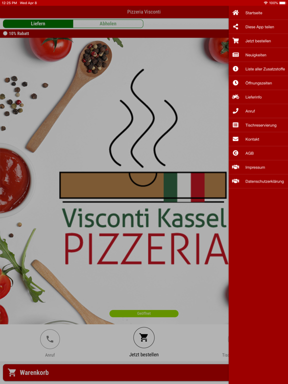 Screenshot #5 pour Pizzeria Visconti Kassel