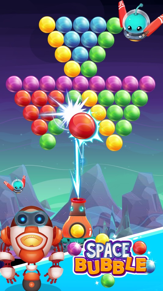 #3. Bubble Shooter - Space (iOS) 由: Loc Doan