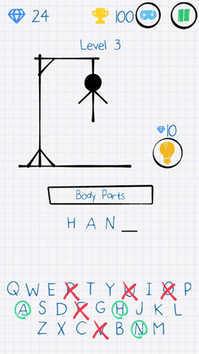 Classic Hangman screenshot 3